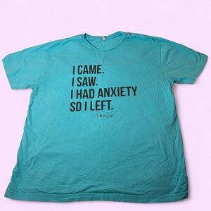 Anxiety Tee Piper Lou XL